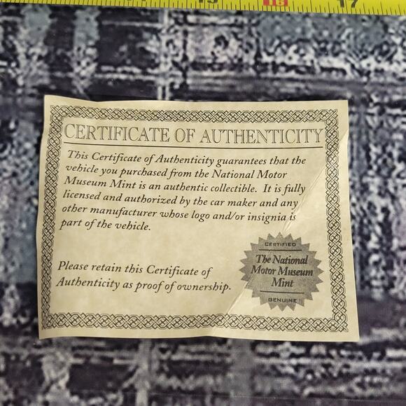 Die-cast 1928 Chevy AB Roadster detailed blue and black - Picture 9 of 10